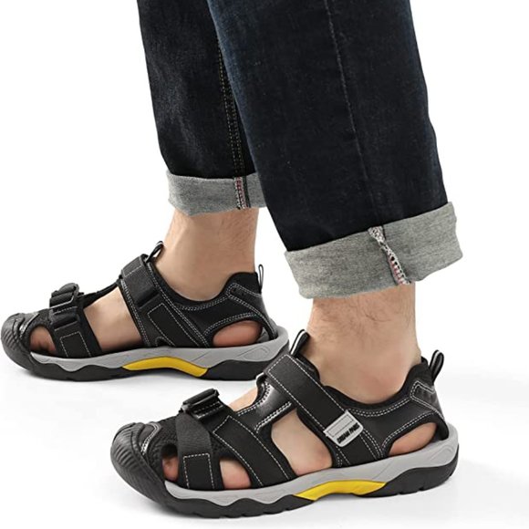 DREAM PAIRS Men’s Sport Outdoor Hiking Sandals Closed Toe Athletic Adven… - Picture 6 of 16
